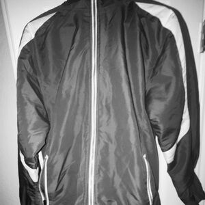 Holloway Charger Micro-Cord™ Hooded Jackets Carbon & White - Unisex